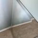 Miroir biseauté arrondi - 120x65cm