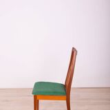 Fabric and Teak Dining Chairs by Leslie Dandy for G-Plan, 1960s, Set of 4