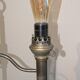 19th Century reading floor lamp - Wild & Wessel burner in solid brass