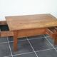 Rustic farm house table with 2 1930 drawers