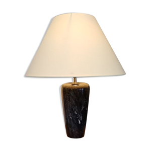 Lampe pied en marbre