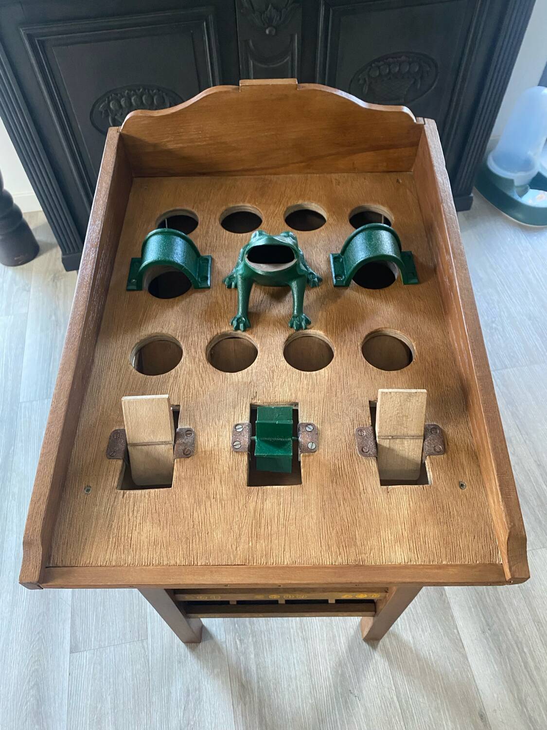 Wooden Game The Frog