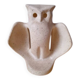 Owl lamp in ceramic 1970