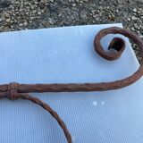 Wrought iron pediment