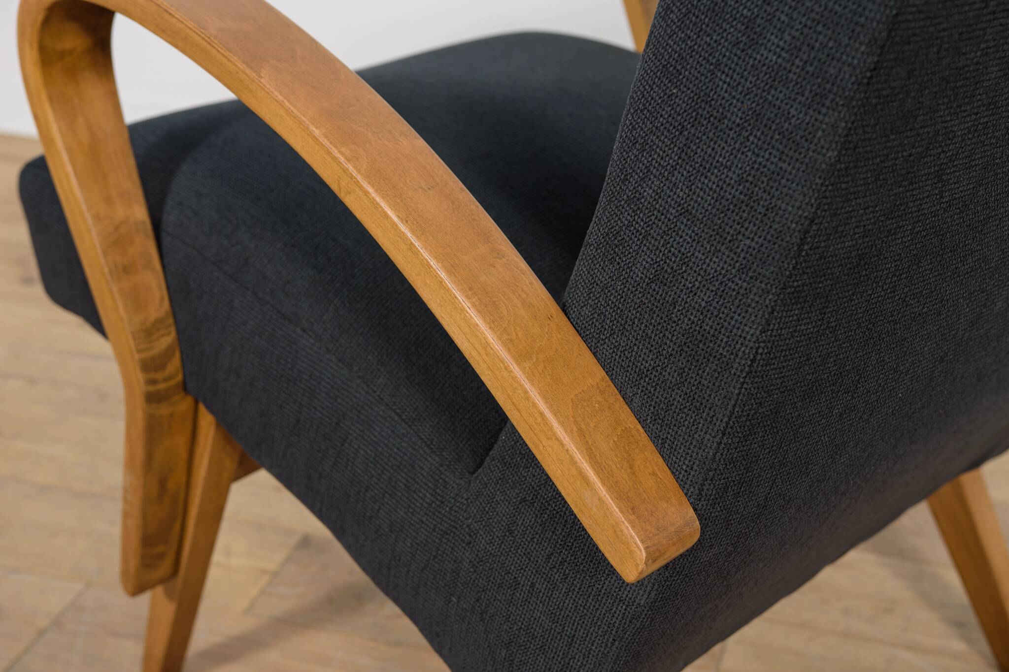 Mid Century Armchairs, Czechoslovakia, 1960s,