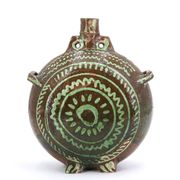 Popular Art shepherd's toad gourd in terracotta