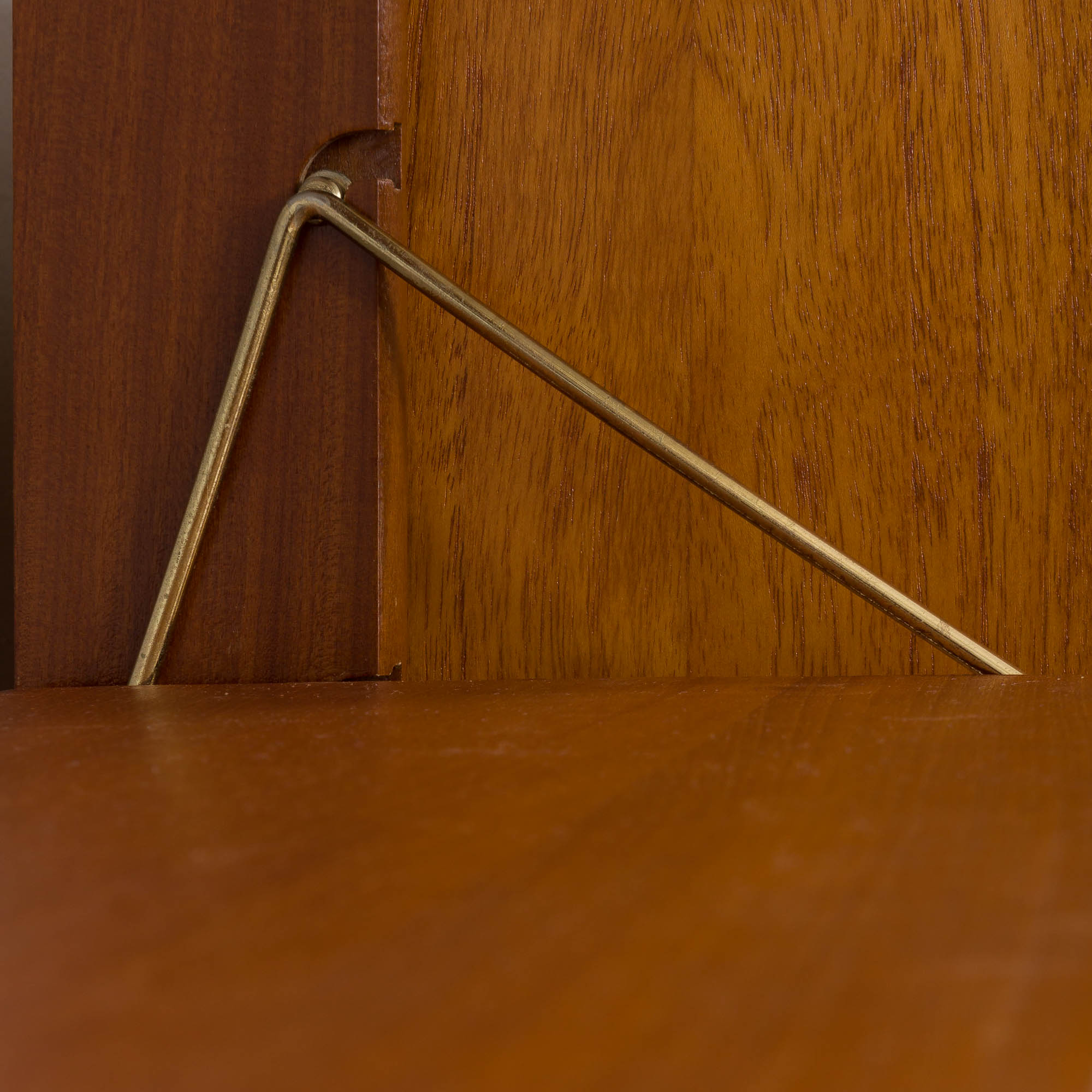 Scandinavian  free standing  Ergo wall unit bar cabinet and 3 cabinets and with 7 shelves,  by John