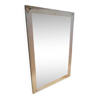 Vintage wooden mercury mirror