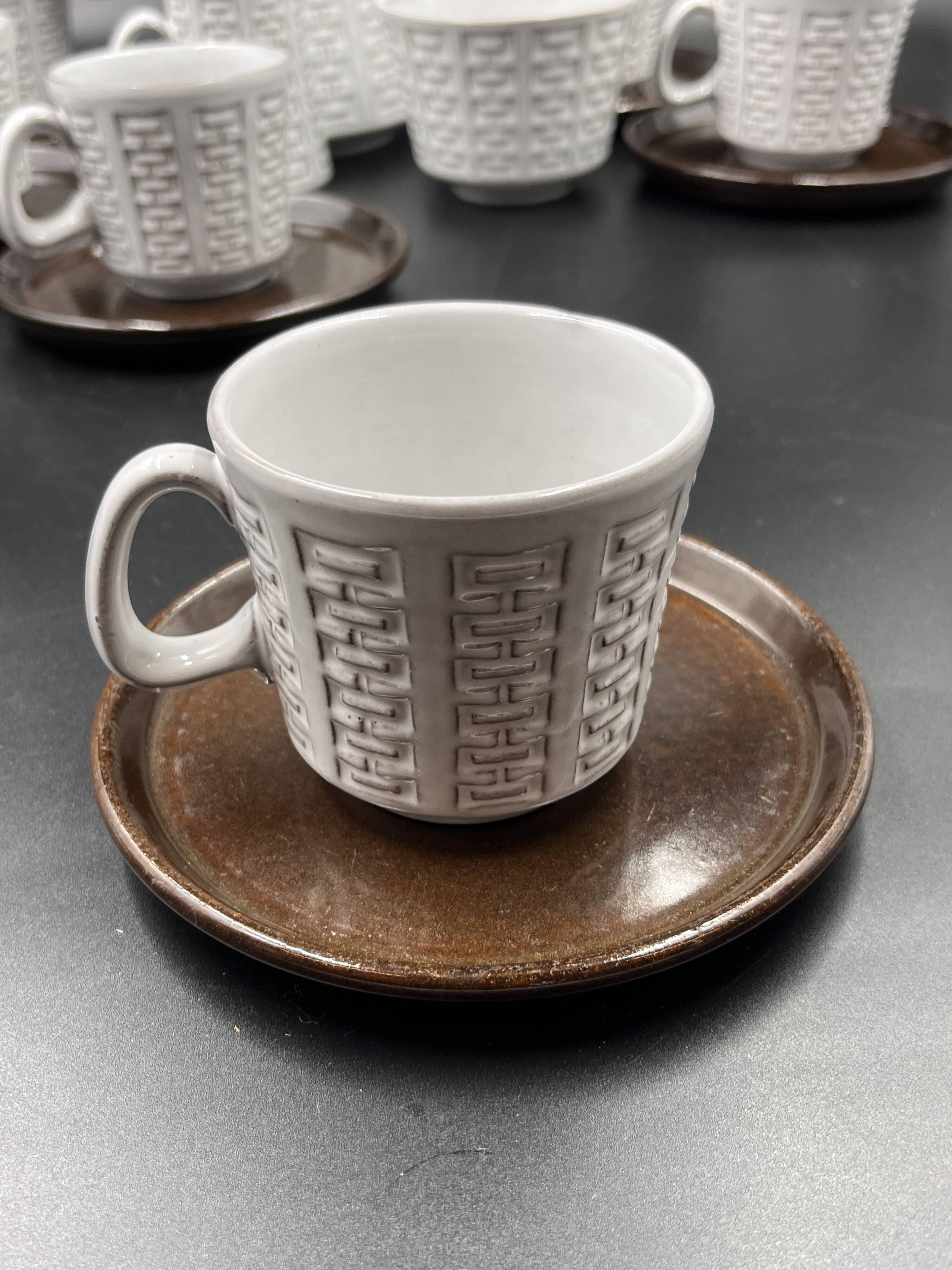 Ceramano coffee service, model: Epsilon by Karl Leuther