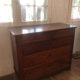 Solid wood chest of drawers