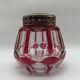 Art Deco flower holder in crystal from Val Saint-Lambert