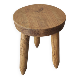 Tabouret tripode de ferme