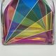 1970s Stunning Decanter or Decorative Bottle by Luigi Bormioli. Made in Ita