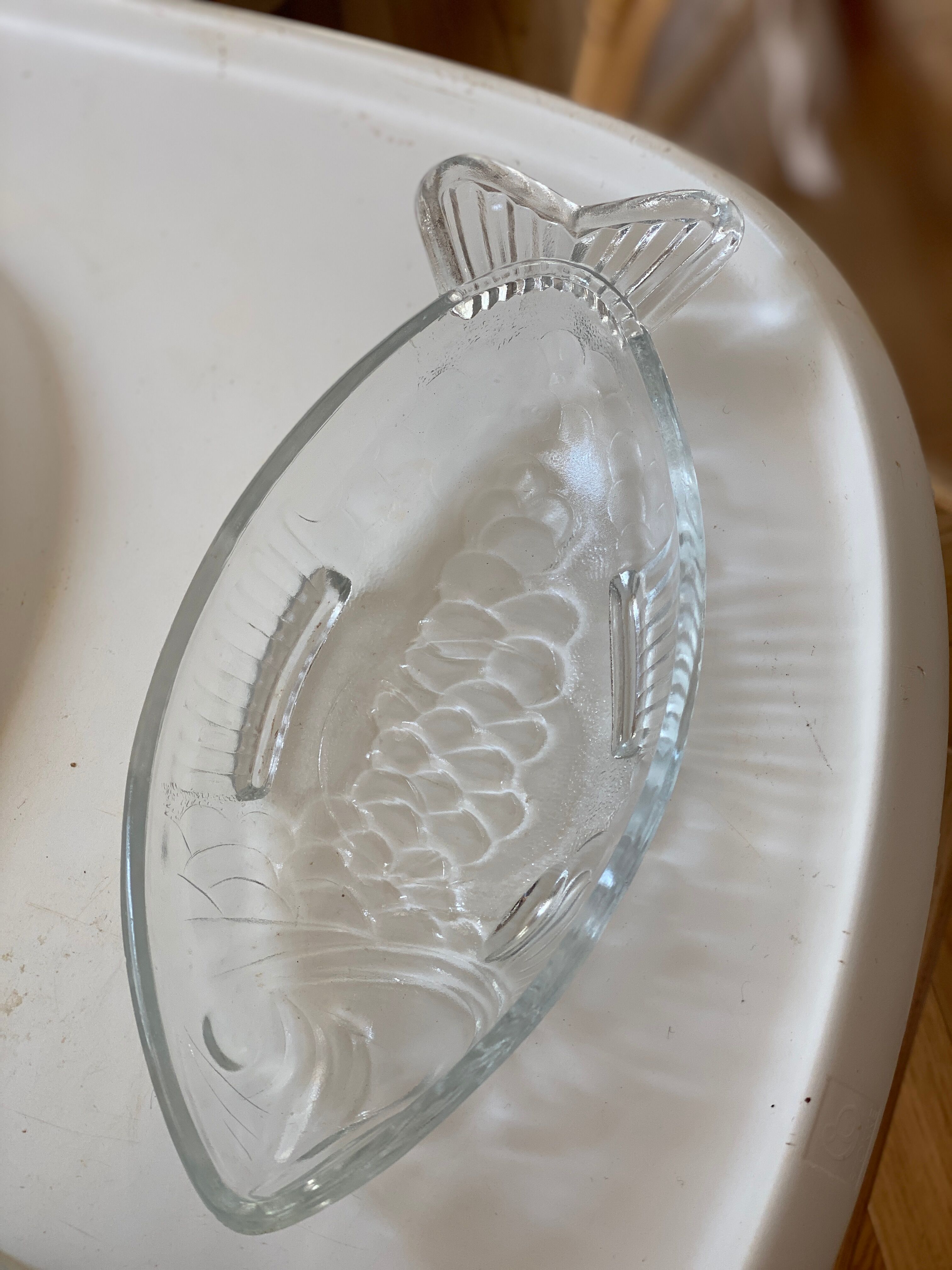 Vintage fish cup