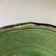 Plate Dieulefit in glazed stoneware with flutes Etienne Noel 1950