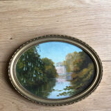 Oil on wood by Louis Granata