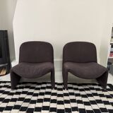 Pair of Alky Giancarlo Piretti armchairs