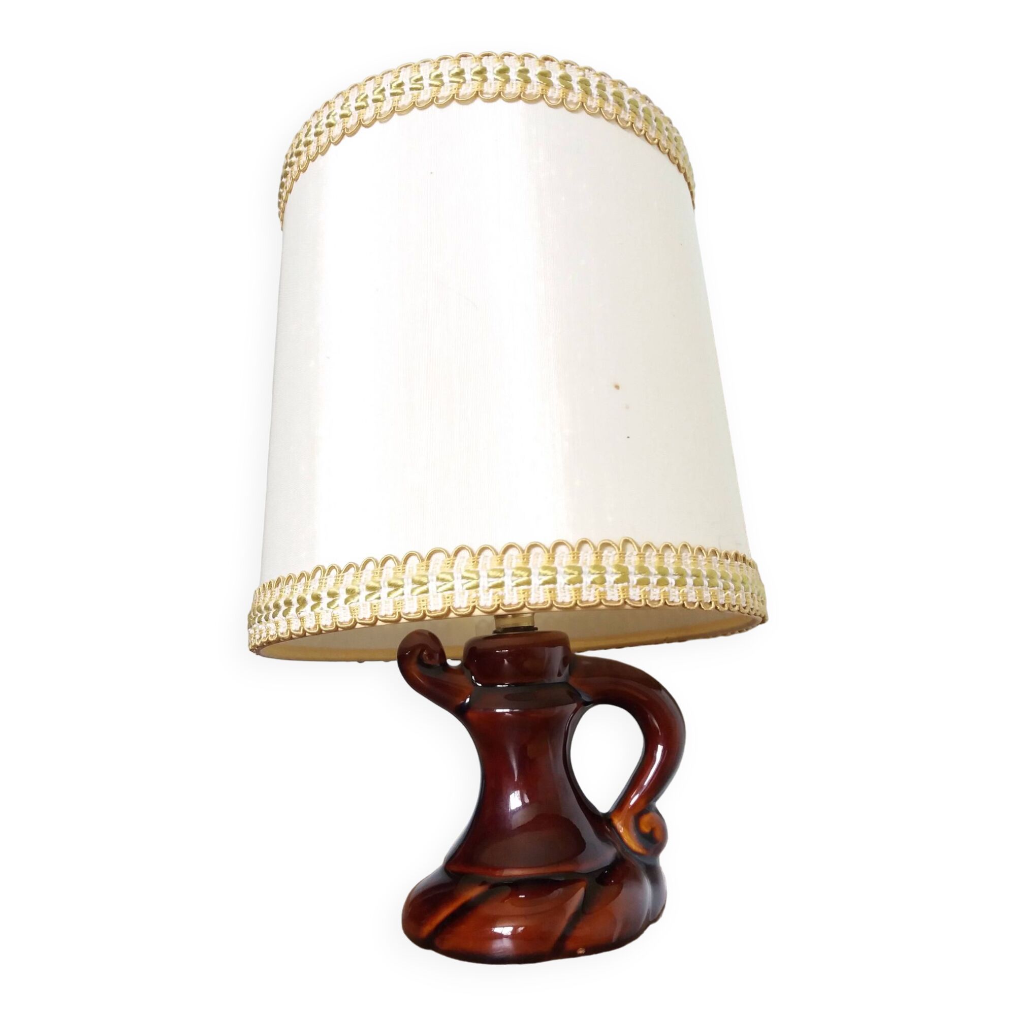 CVL table lamp with ceramic base