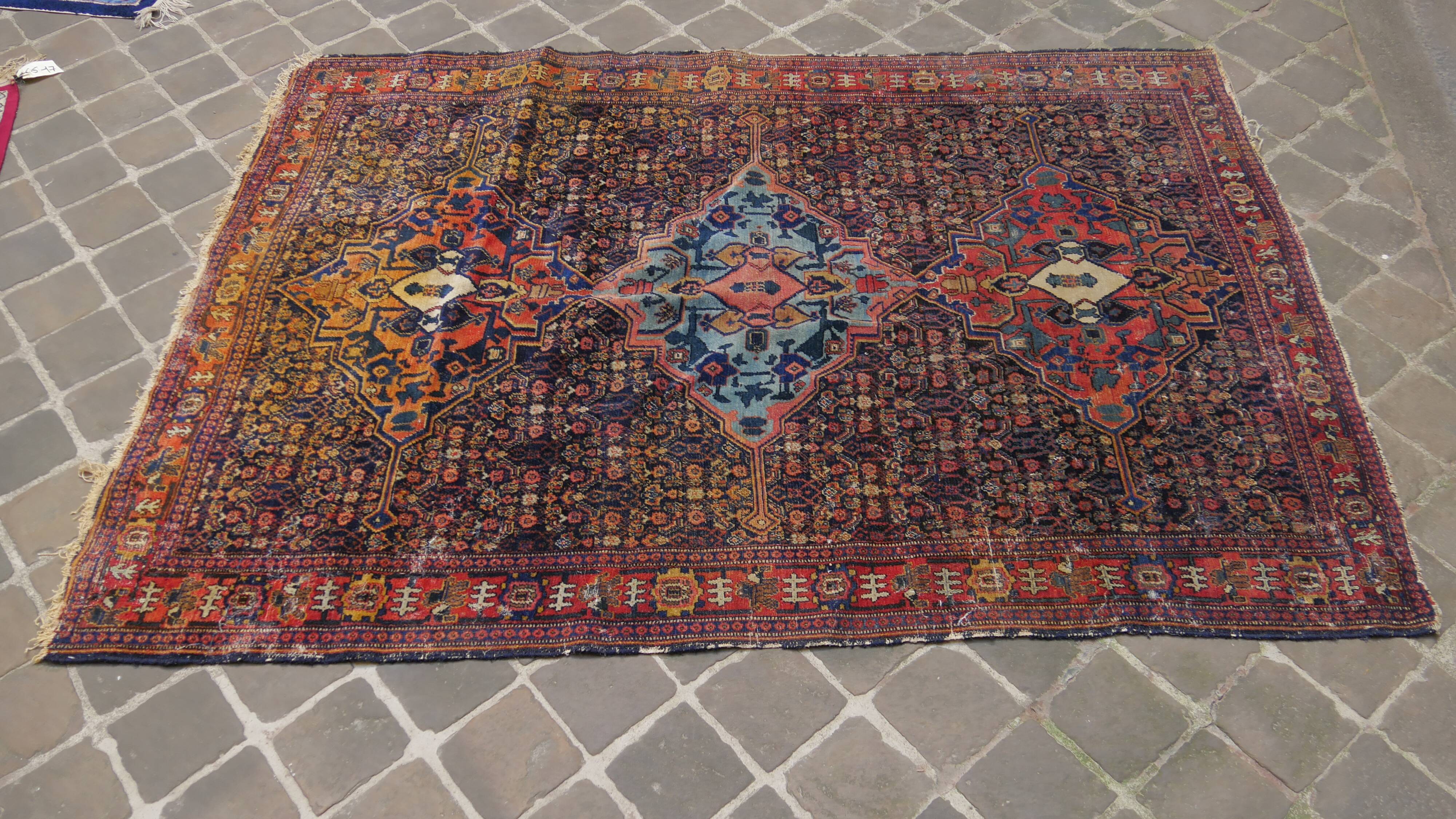 Former persian carpet malayer 190 x 140 cm
