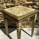 Bedside table, Florentine style side table.