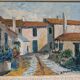 Old oil painting 1971