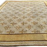 European carpet fleurs-de-lys, circa 1900