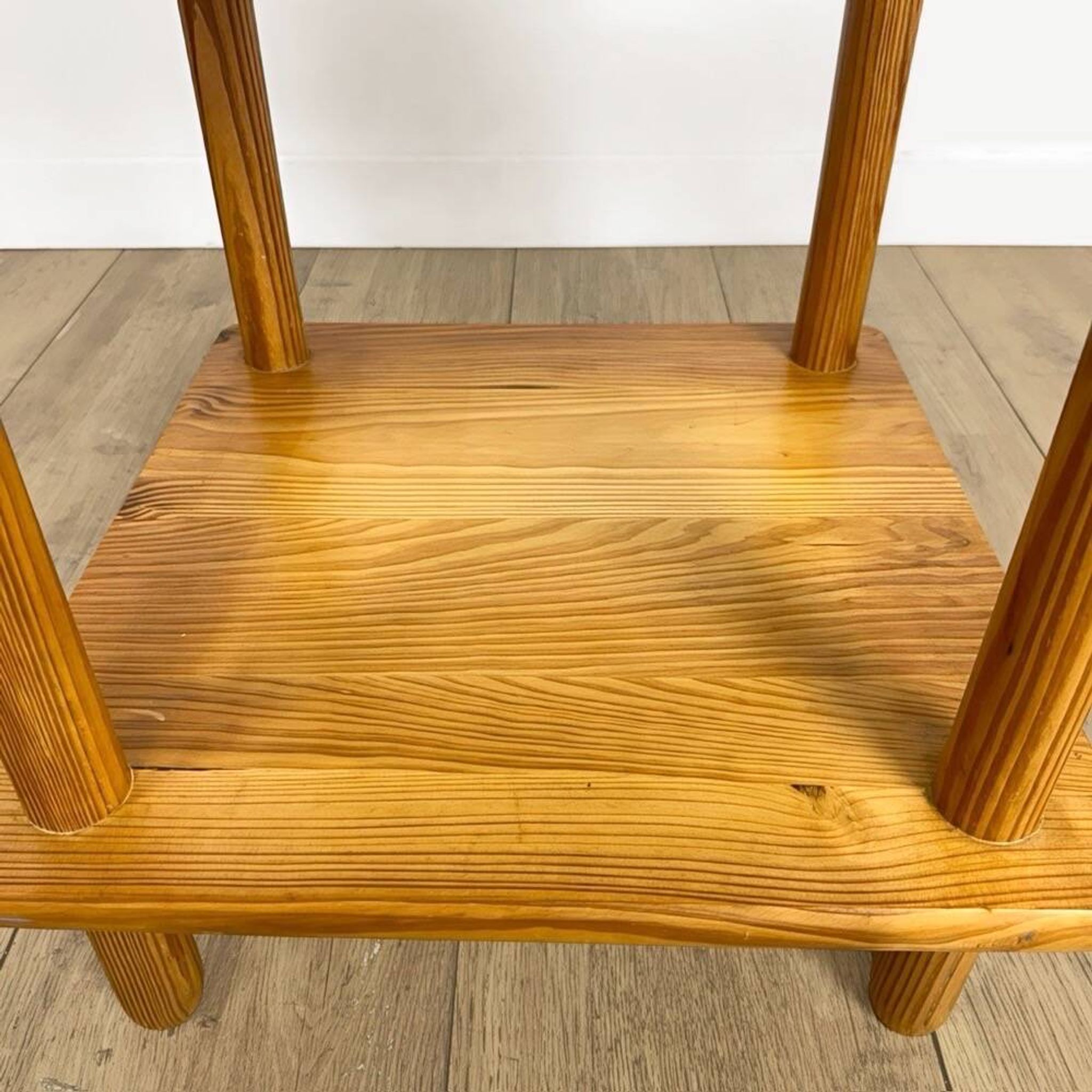 Scandinavian bedside table in pine from the 1980s.