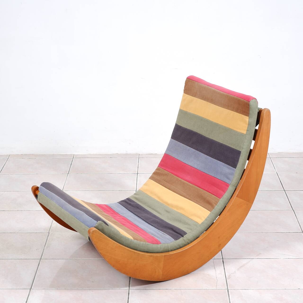 Fauteuil à bascule « Relaxer 2 » de Verner Panton pour Rosenthal