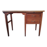 Petit bureau vintage en chêne