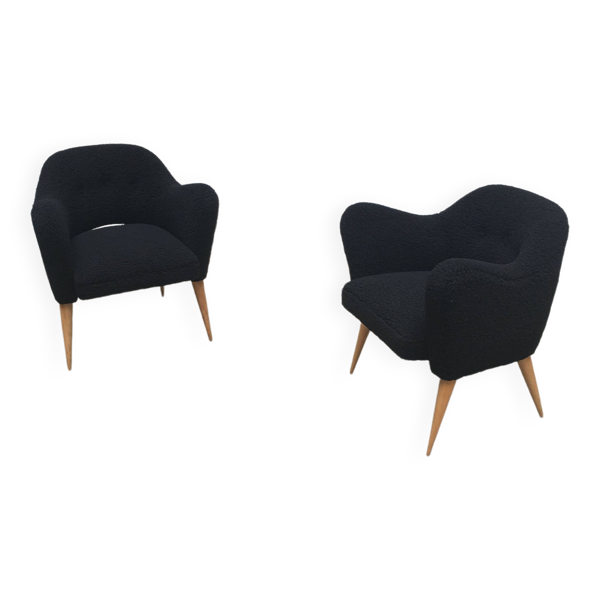 Paire de Fauteuil ERTON par Henri CAILLON