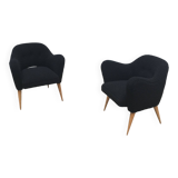 Pair of ERTON armchairs by Henri CAILLON