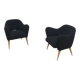Pair of ERTON armchairs by Henri CAILLON