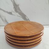 Gien earthenware dessert plates