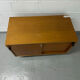 Florence Knoll furniture in teak from the 1970s.