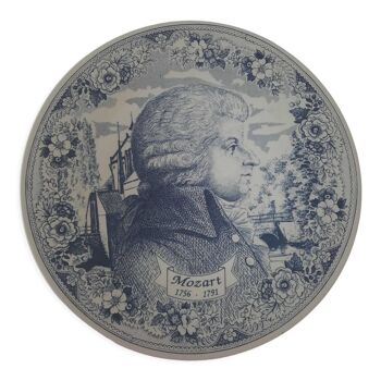 Mozart decorative plate