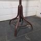 Curved antique wooden parrot