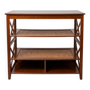 Étagère console bois