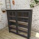 Restored antique display cabinet