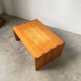 Table basse pin Maison Regain