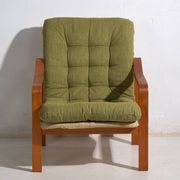 Vintage olive green armchair (c.1950) #80