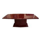 Table de repas vintage bordeaux Eric Maville