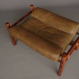 Inca Footstool Ottoman by Arne Norell for Arne Norell AB