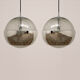 Lot de 2 suspensions de Peill & Putzler Chrome ''Magic Eye''