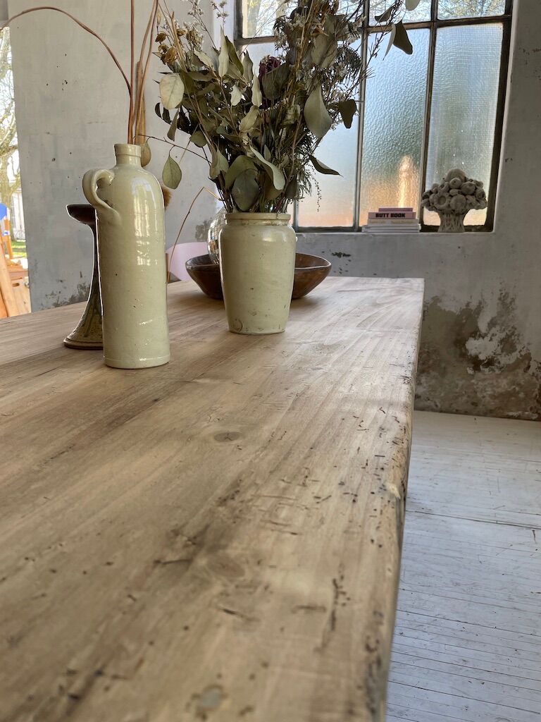 Oak and pine farm table 2m