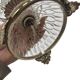 Set of 2 vintage crystal table lamps / mini lamps