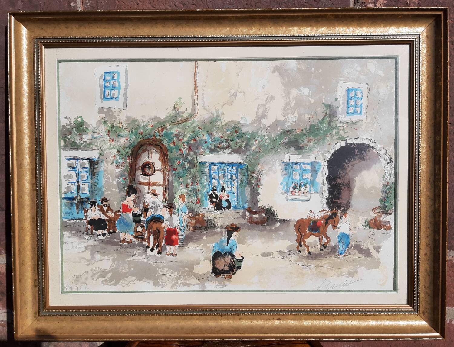 Urban Huchet lithograph (Signed and numbered)