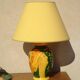 Lampe en céramique, vase et plat assortis, Drimmer