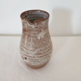 Ceramic pitcher signed Roger Jacques (Saint Amand)