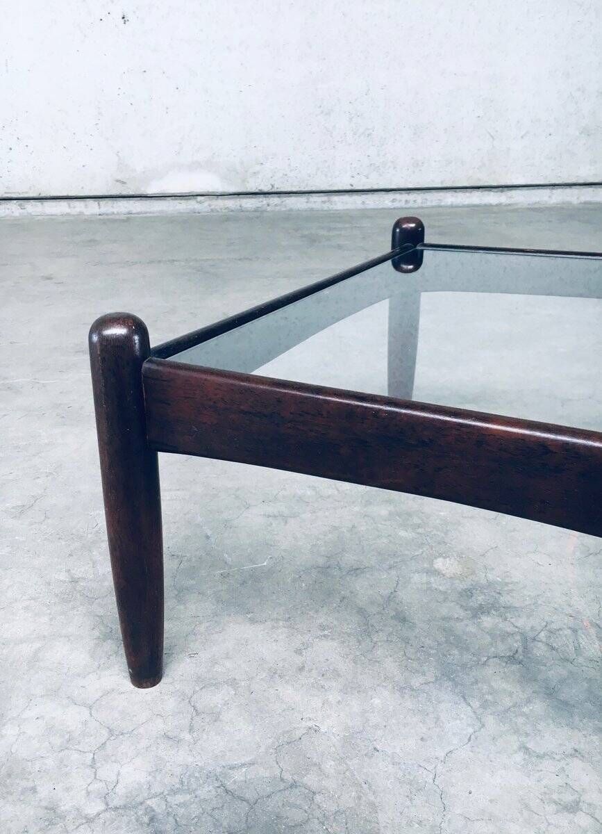 Mid-Century Modern Design Low Side Table Set, Sweden, 1960s, Set of 2