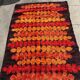 Large Vintage Scandinavian Space Age Wool Rug Circa 1970